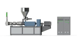 NBT Conical Twin-Screw Pelletizing Unit for High-Quality Plastic Granulation