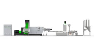 NBT Film Density Bin Recycling Pelletizing Unit for Plastic Film Waste