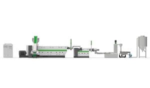 NBT PE Material Water Ring Hot-Cut Recycling Pelletizing Unit